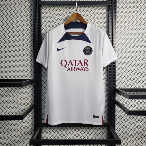 23-24 PSG White Training Fans Jersey
