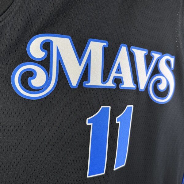 23-24 Dallas Mavericks City Edition Irving #11 NBA Swingman Jersey - Image 3