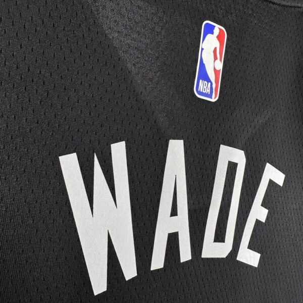 23-24 Miami Heat City Edition Wade #3 NBA Swingman Jersey - Image 9