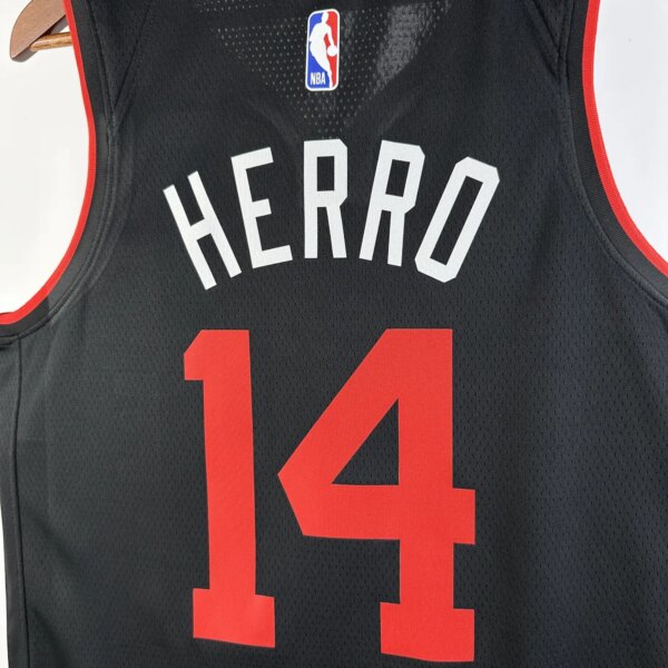 23-24 Miami Heat City Edition Herro #14 NBA Swingman Jersey - Image 8