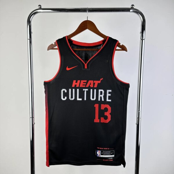 23-24 Miami Heat City Edition Adebayo #13 NBA Swingman Jersey