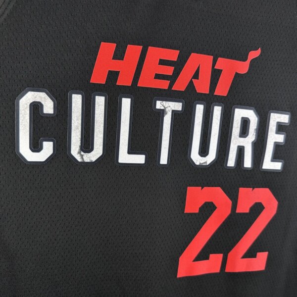 23-24 Miami Heat City Edition Butler #22 NBA Swingman Jersey - Image 3
