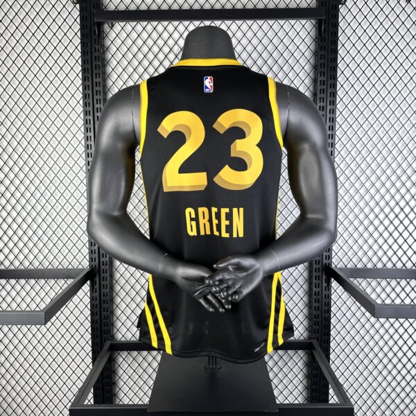 2023 Warriors City Edition Green #23 NBA Swingman Jersey - Image 2