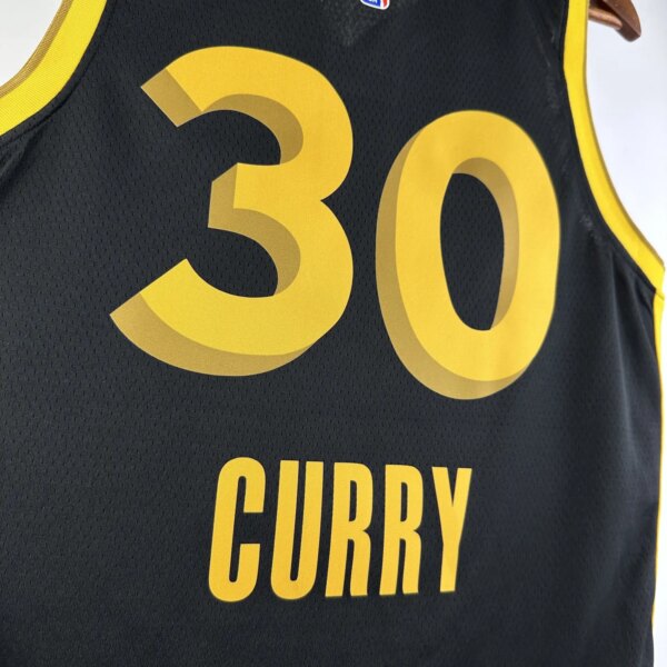 2023 Warriors City Edition Curry #30 NBA Swingman Jersey - Image 8
