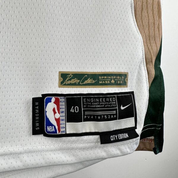 23-24 Boston Celtics City Edition Brown #7 NBA Swingman Jersey - Image 4