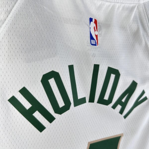 23-24 Boston Celtics City Edition Holiday #4 NBA Swingman Jersey - Image 7