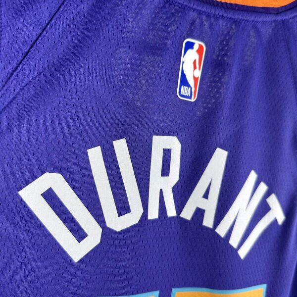 23-24 Phoenix Suns City Edition JKevin Durant #35 NBA Swingman Jersey - Image 6