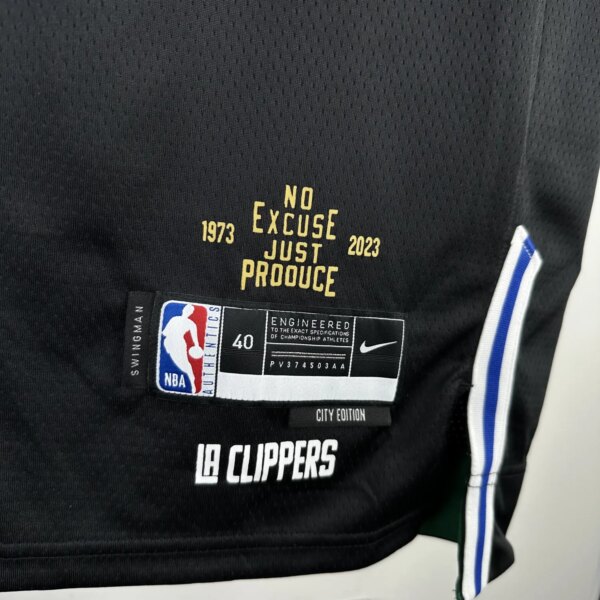 2023 LA Clippers City Edition James Harden #1 Swingman NBA Jersey - Image 5