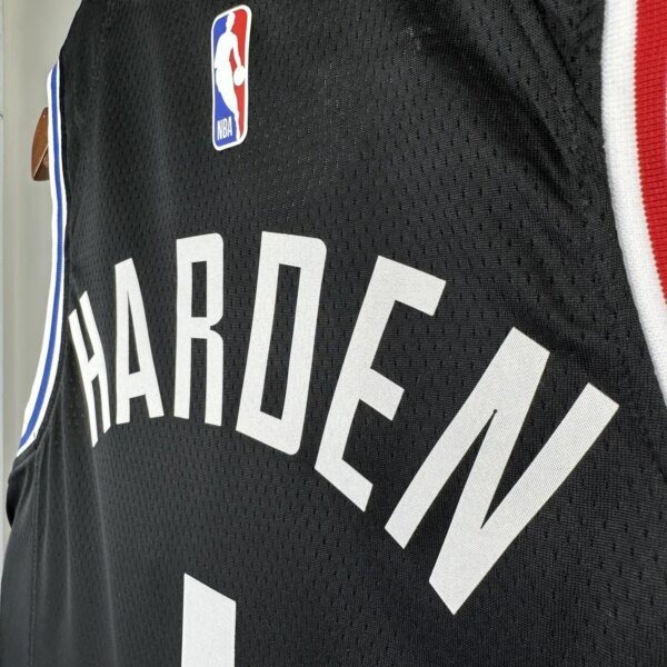 2023 LA Clippers City Edition James Harden #1 Swingman NBA Jersey - Image 7