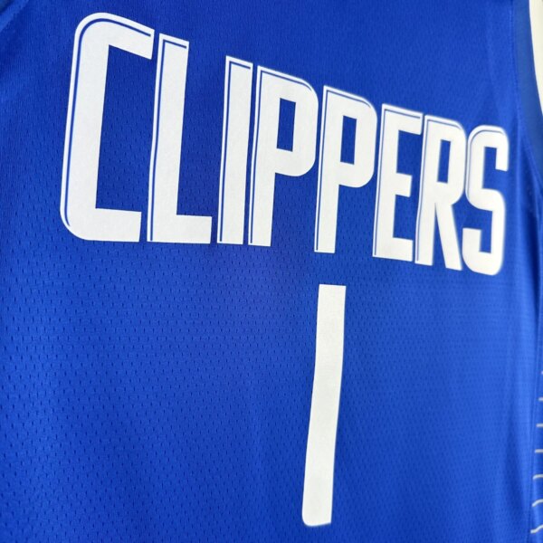 23-24 LA Clippers Away James Harden #1 Swingman NBA Jersey - Image 3