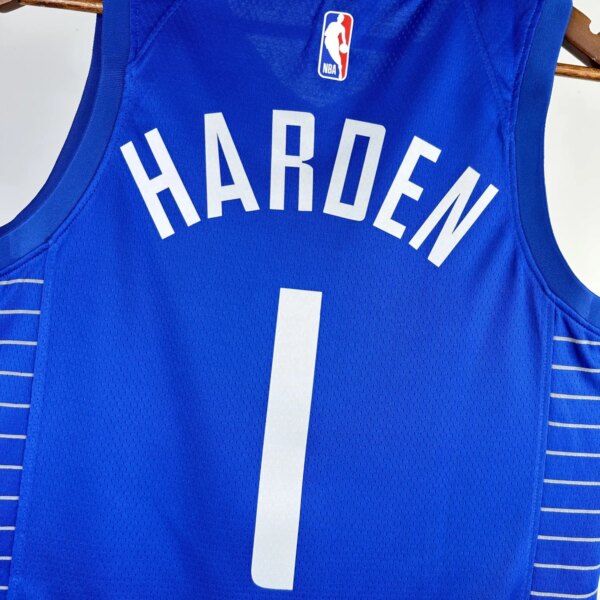 23-24 LA Clippers Away James Harden #1 Swingman NBA Jersey - Image 4