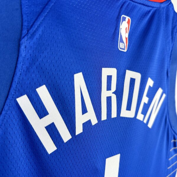 23-24 LA Clippers Away James Harden #1 Swingman NBA Jersey - Image 5
