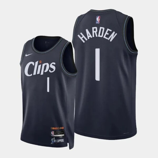 23-24 LA Clippers City Edition James Harden #1 Swingman NBA Jersey