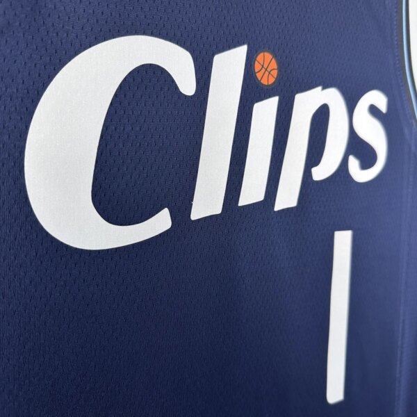 23-24 LA Clippers City Edition James Harden #1 Swingman NBA Jersey - Image 4