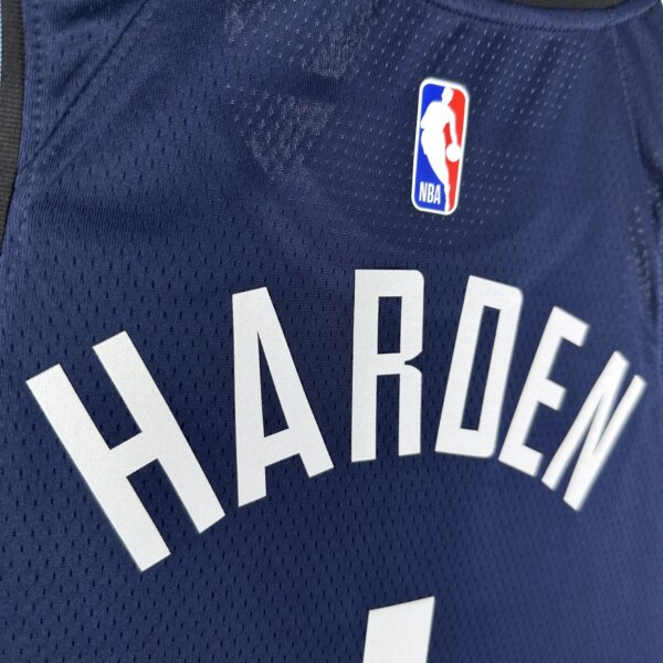 23-24 LA Clippers City Edition James Harden #1 Swingman NBA Jersey - Image 8