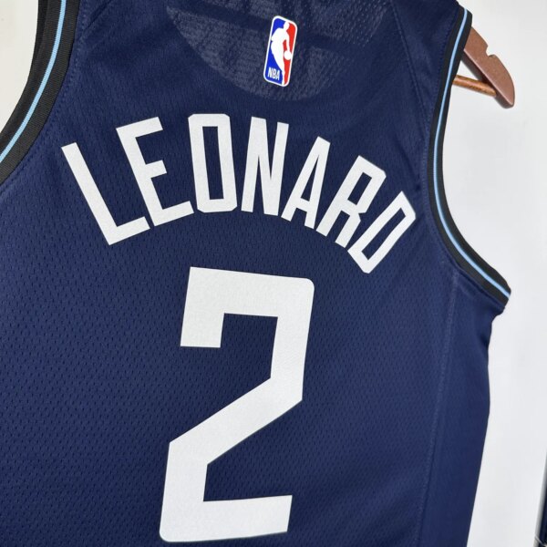 23-24 LA Clippers City Edition Kawhi Leonard #2 Swingman NBA Jersey - Image 9