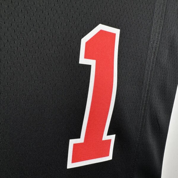 23-24 Chicago Bulls City Edition Derrick Rose #1 Swingman NBA Jersey - Image 8