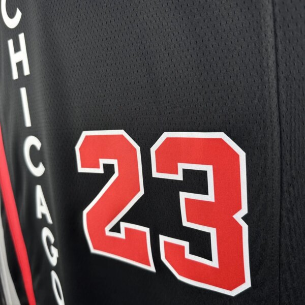 23-24 Chicago Bulls City Edition Michael Jordan #23 Swingman NBA Jersey - Image 2