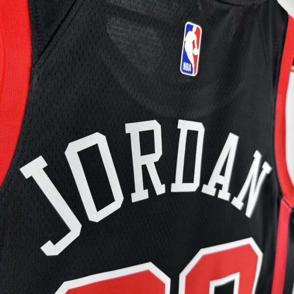 23-24 Chicago Bulls City Edition Michael Jordan #23 Swingman NBA Jersey - Image 8