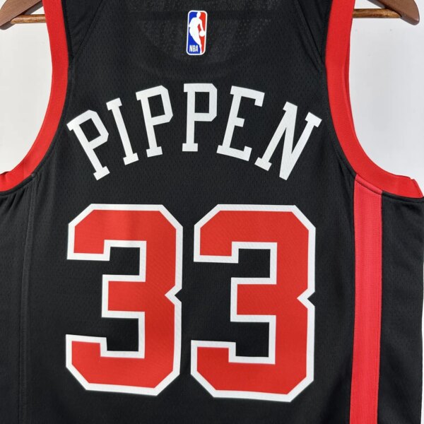 23-24 Chicago Bulls City Edition Scottie Pippen #33 Swingman NBA Jersey - Image 7