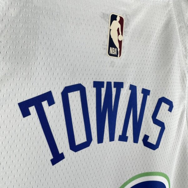 23-24 Minnesota Timberwolves Classic Edition TOWNS #32 Swingman NBA Jersey - Image 8