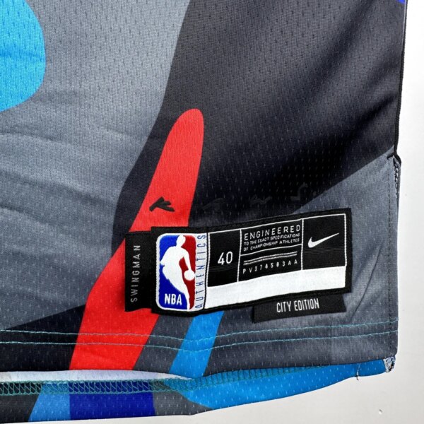 23-24 Brooklyn Nets City Edition Ben Simmons #10 Swingman NBA Jersey - Image 2