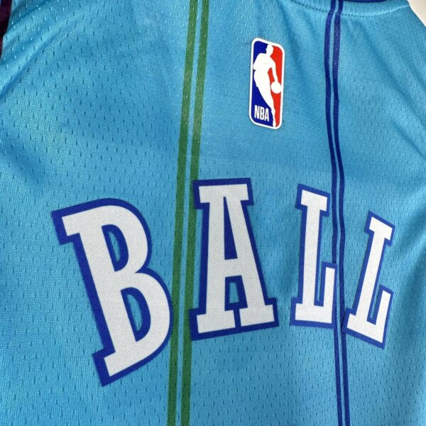 23-24 Charlotte Hornets Classic Edition LaMelo Ball #1 Swingman NBA Jersey - Image 6