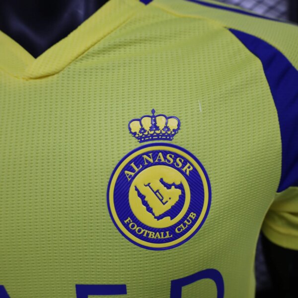 24-25 Al Nassr FC Home  Player Jersey - Image 2