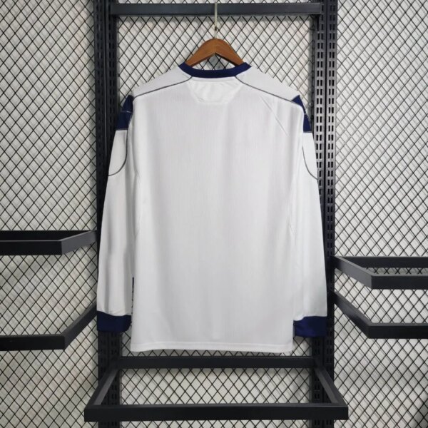 1999-00 Manchester United Away Long Sleeve Retro Jersey - Image 2