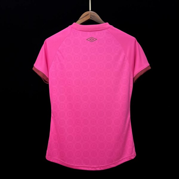 23-24 Fluminense Pink October Women's Jersey - Image 3