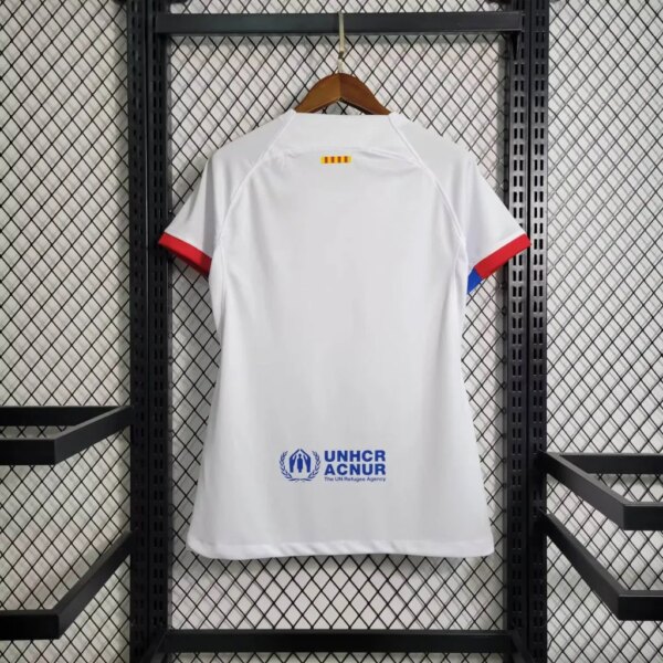 23-24 Barcelona Away Fans Women's Jersey - Image 4