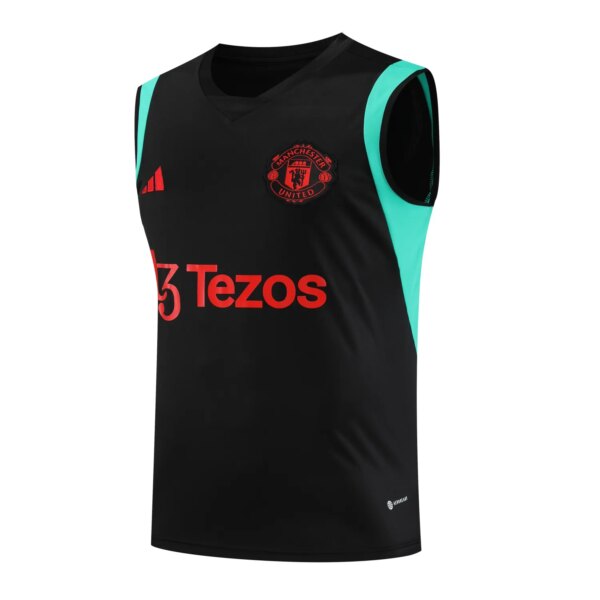 23-24 Manchester United Training Vest Suit - Image 2