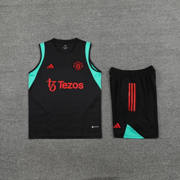 23-24 Manchester United Training Vest Suit - Image 7