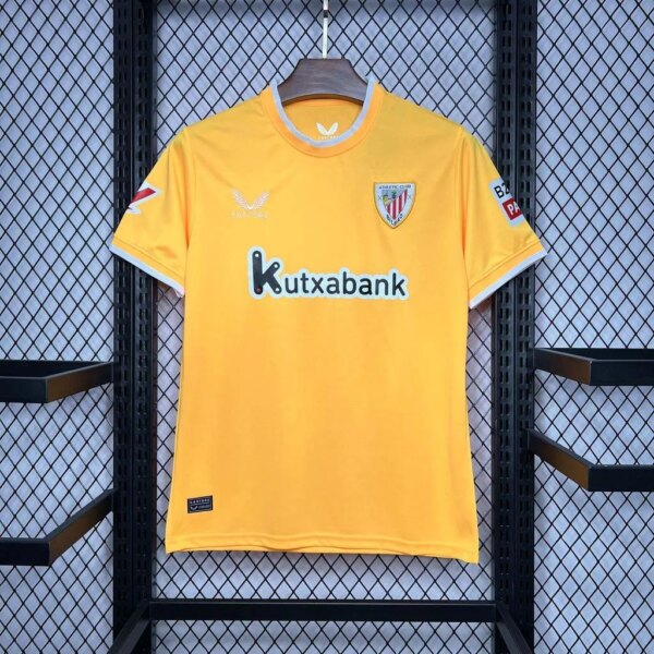 24-25 Bilbao Goal Keeper Yellow Fans Jersey