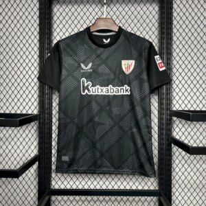 24-25 Bilbao Goal Keeper Black Fans Jersey