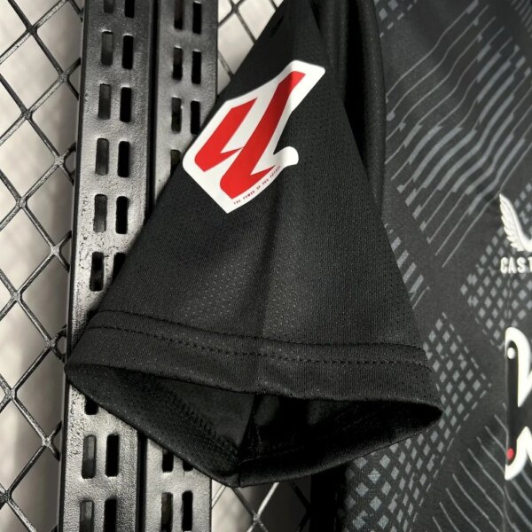 24-25 Bilbao Goal Keeper Black Fans Jersey - Image 3
