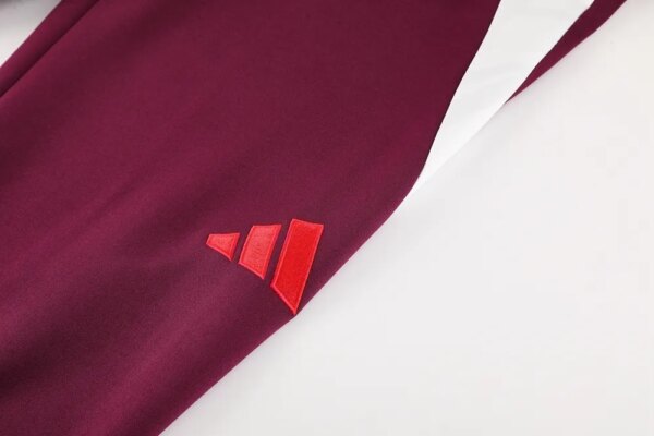 24-25 Bayern Munich Red Jacket Tracksuit - Image 8
