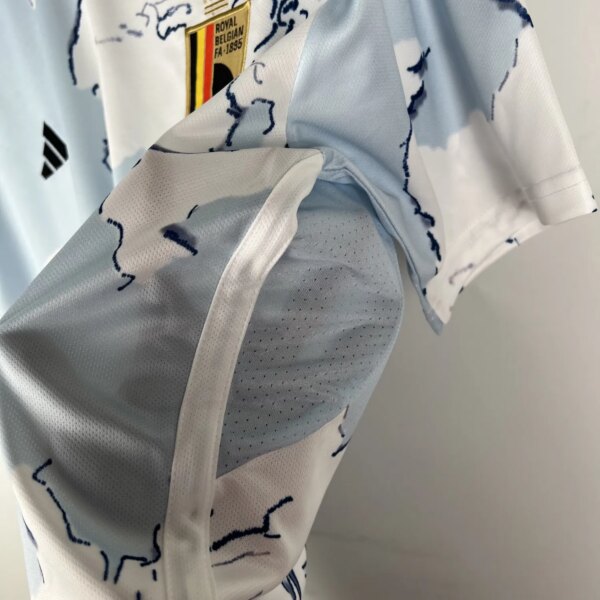 2023 Belgium Blue and White Jersey - Image 4