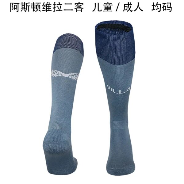 23-24 Aston Villa Third Socks