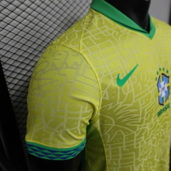 2024 Brazil Home Player Jersey - Image 3