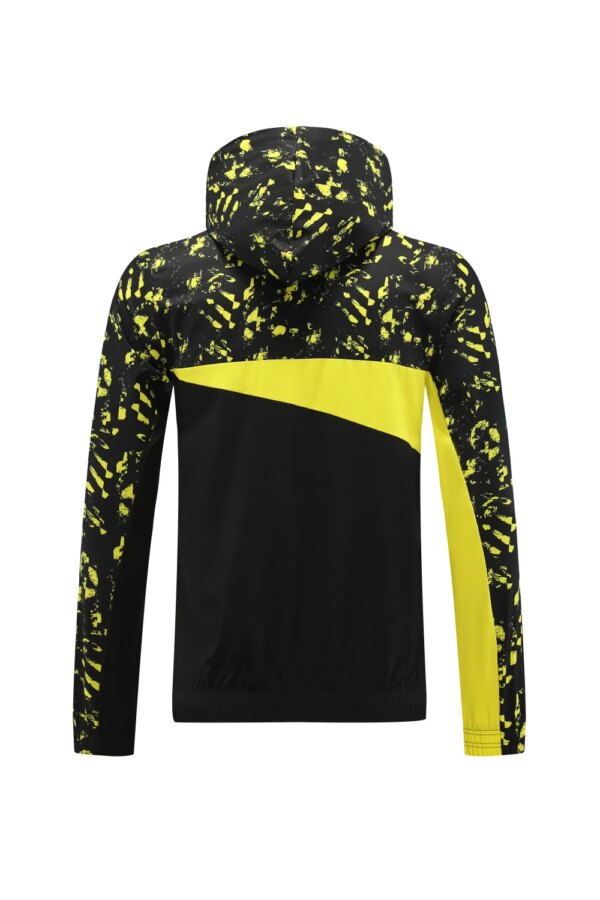 23-24 Borussia Dortmund Hooded Windbreaker Suit - Image 3