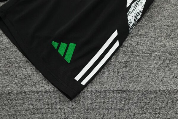 24-25 Arsenal Black Short Sleeve Training Suit - Image 10