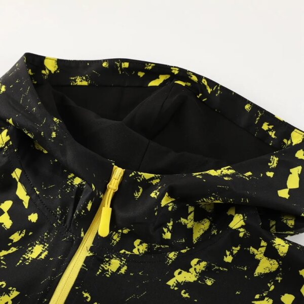 23-24 Borussia Dortmund Hooded Windbreaker Suit - Image 6