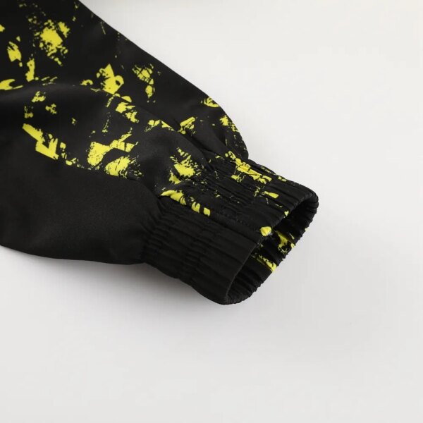 23-24 Borussia Dortmund Hooded Windbreaker Suit - Image 8