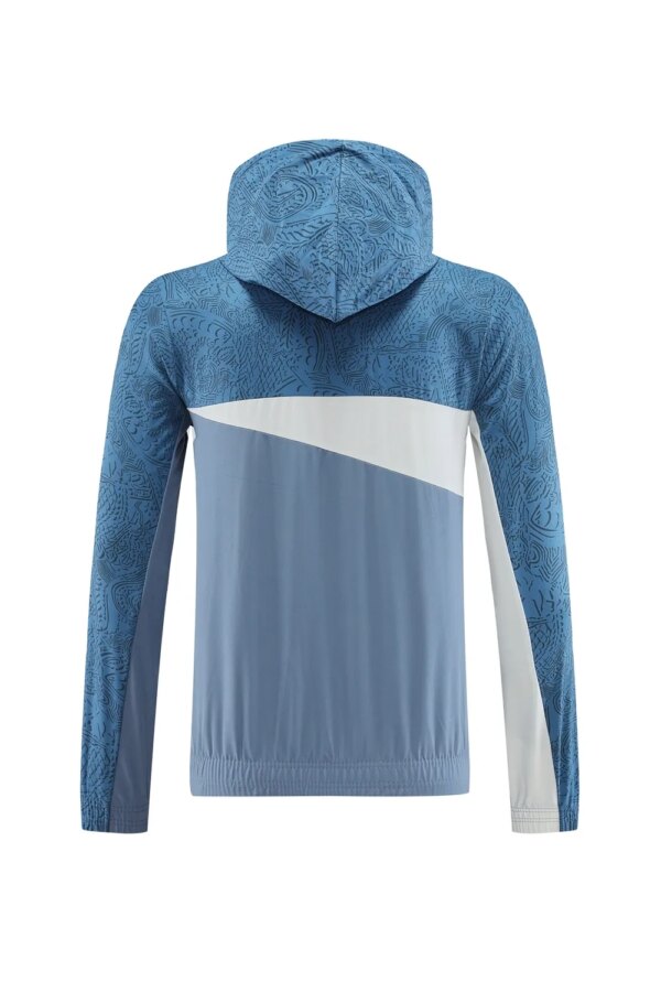 23-24 Olympique Marseille Hooded Windbreaker Suit - Image 3