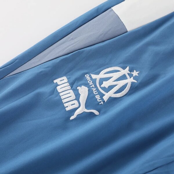 23-24 Olympique Marseille Hooded Windbreaker Suit - Image 13
