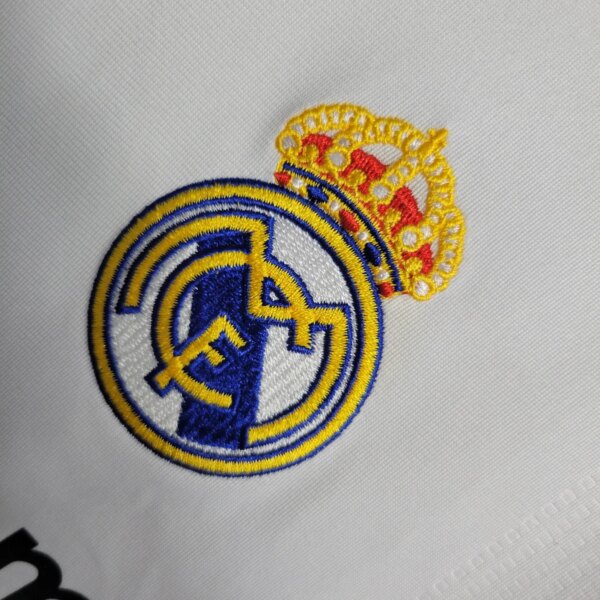09-10 Real Madrid Home Retro Jersey - Image 2