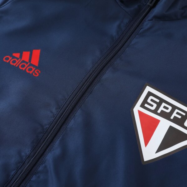 23-24 Sao Paulo Blue Windbreaker S-XXL - Image 3