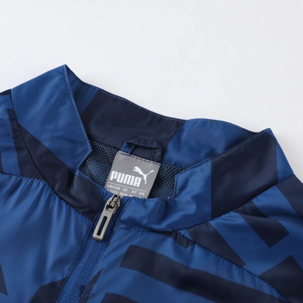 23-24 Manchester City Blue Windbreaker S-XXL - Image 2