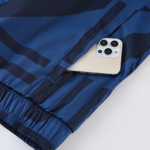 23-24 Manchester City Blue Windbreaker S-XXL - Image 5